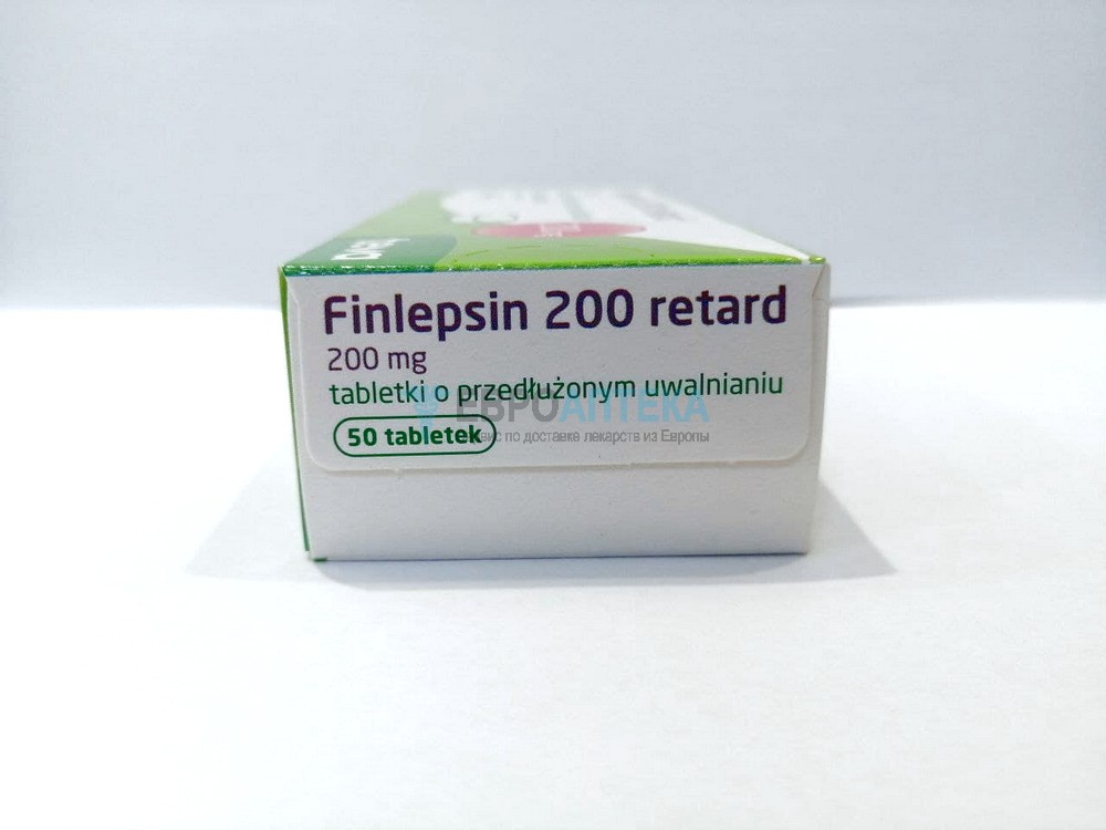 Лекарство Финлепсин Ретард 200 Мг Купить