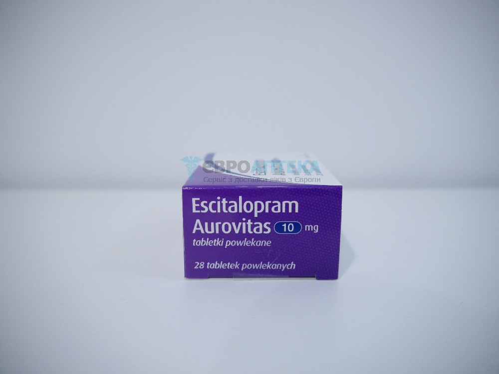 Эсциталопрам 10 мг, №28 - таблетки 5717