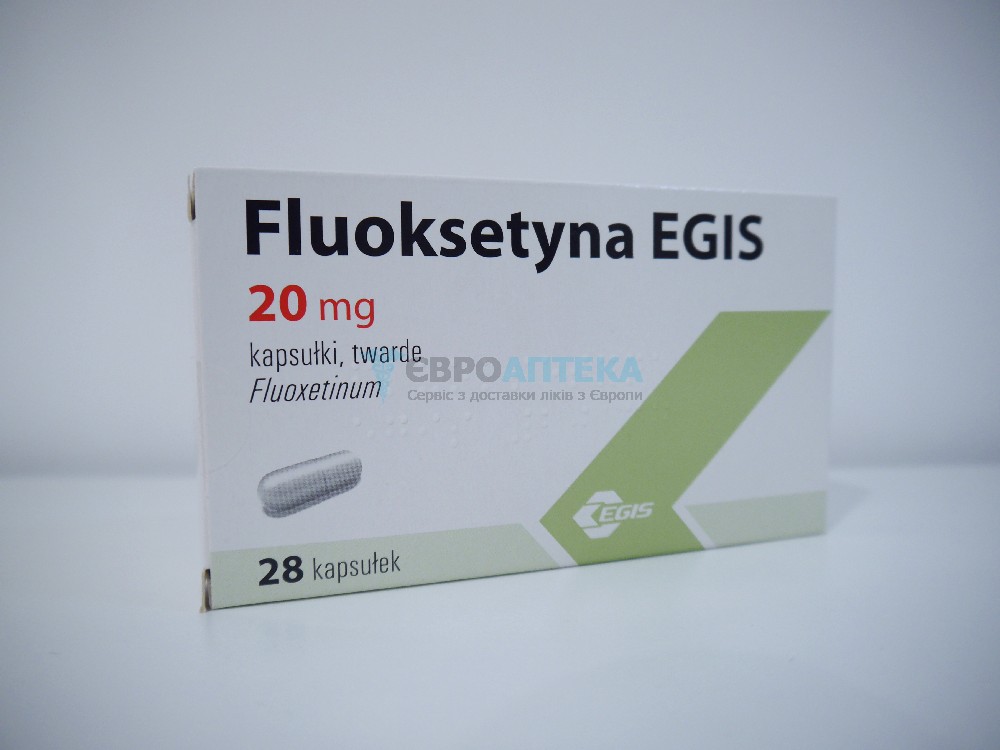 Флуоксетин EGIS 20 мг, №28 - таблетки 5721