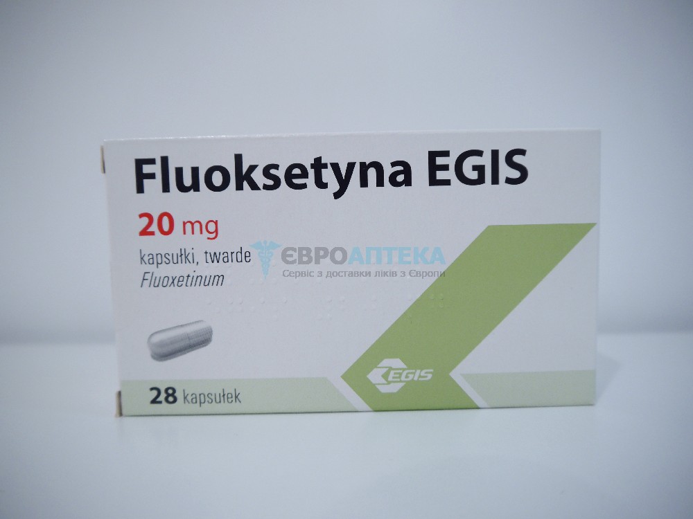 Флуоксетин EGIS 20 мг, №28 - таблетки