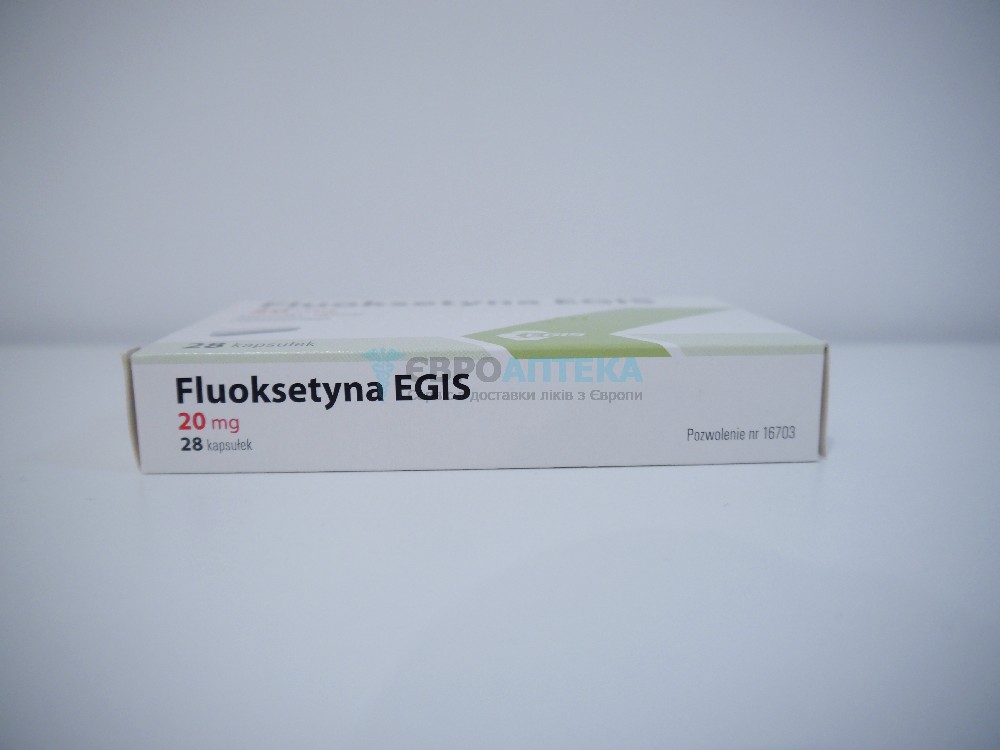 Флуоксетин EGIS 20 мг, №28 - таблетки 5725