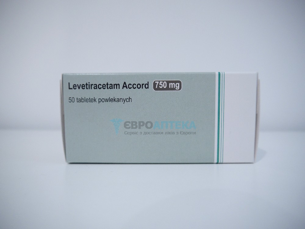 Леветирацетам 750 мг, №50 - таблетки 5734