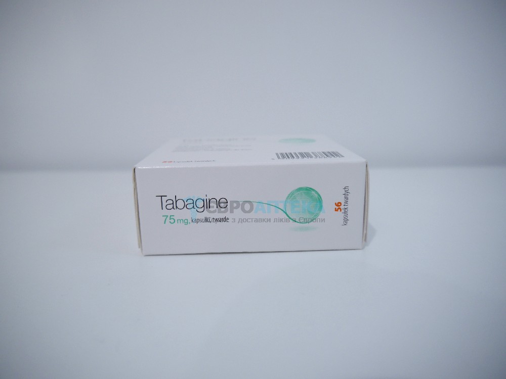 Прегабалин Табагин 75 мг, №56 - капсулы 5683