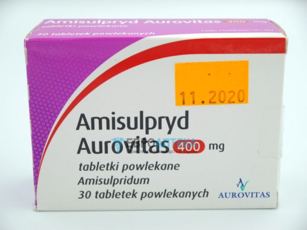 Амисульпирид 400 мг, 30 таблеток. Фото 1
