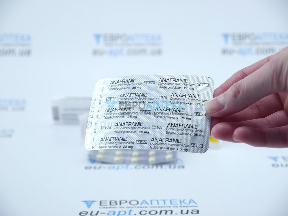 Купить Анафранил 25 мг, №30 - таблетки - ЕвроАптека - сервис по .