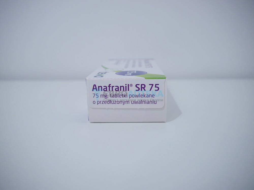 Анафранил СР 75 мг, №20 - таблетки 5875