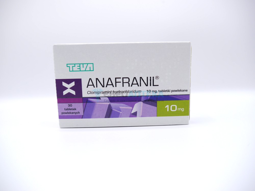 Анафраніл 10 мг №30 - таблетки 5278