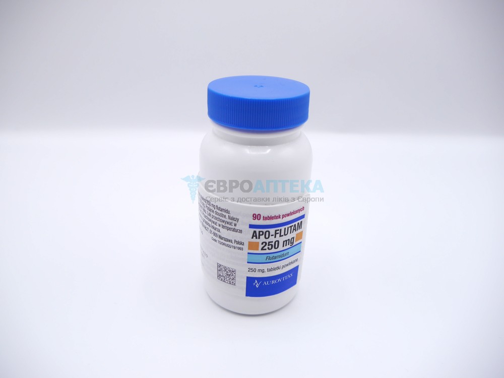 Апо-Флутам 250 мг, №90 - таблетки. Фото 1 5284