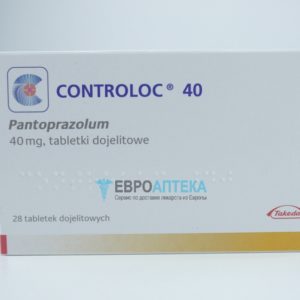 Контролок 40 мг, 28 таблеток. Фото 1
