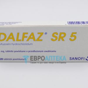 Дальфаз SR 5, 5 мг, №20 - таблетки. Фото 1