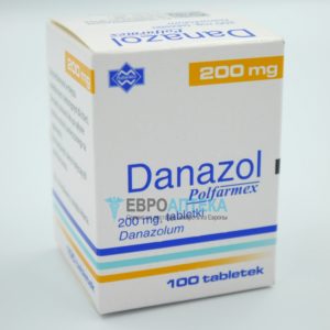 Даназол 200 мг, №100 - таблетки. Фото 1