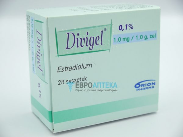 Дивигель 0,1%, 1 мг / 1 г, 28 пакетиков - гель. Фото 1