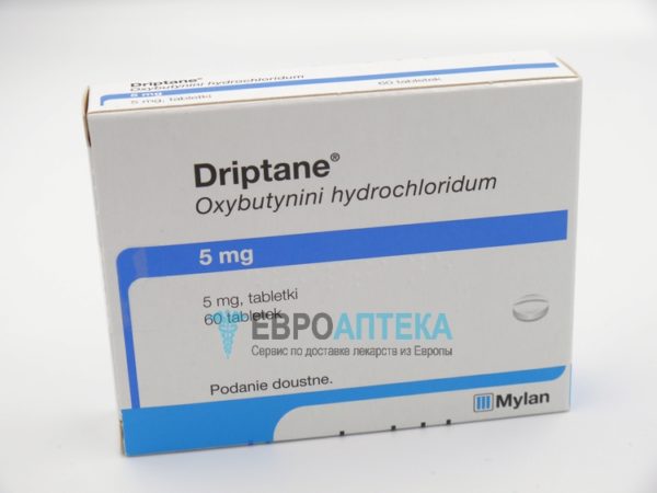 Дриптан 5 мг, №60 - таблетки. Фото 1