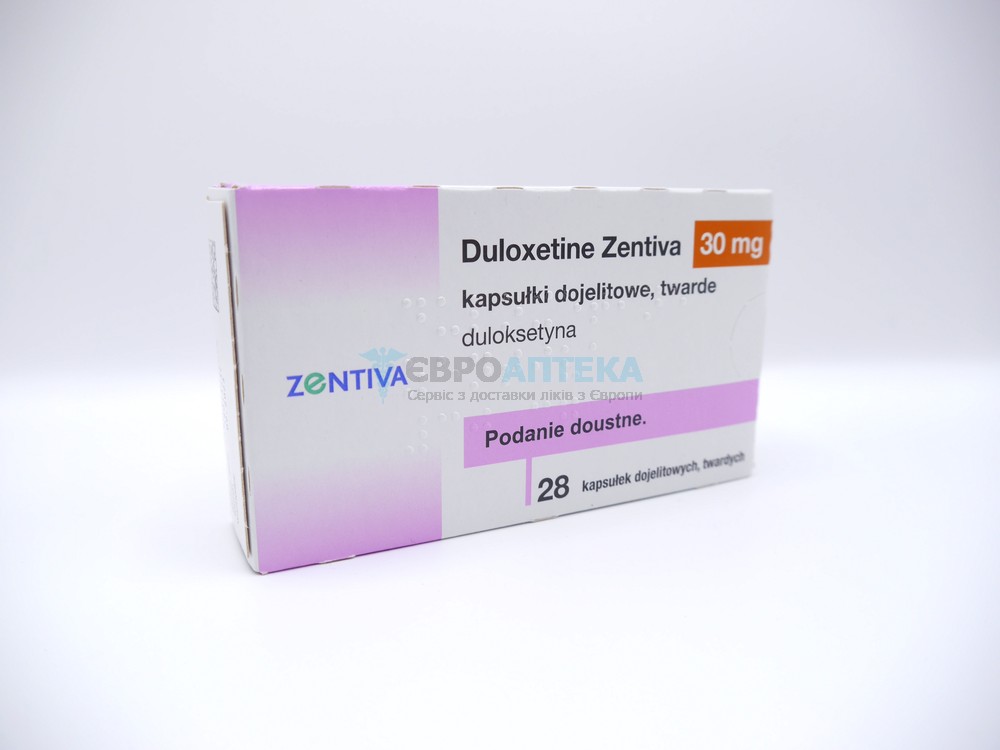 Дулоксетин 30 мг, №28 - капсули 5297