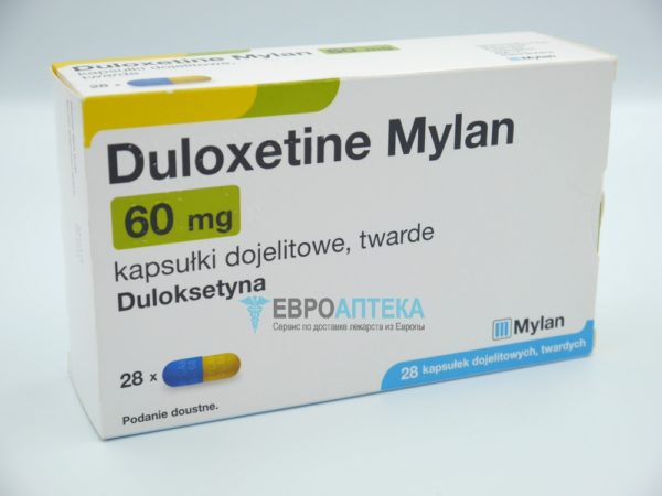 Дулоксетин 60 мг, №28 - капсулы. Фото 1