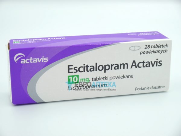 Эсциталопрам 10 мг. Фото 1