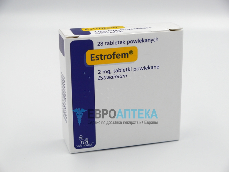 Купить Эстрофем 2 мг, №28 - таблетки - ЕвроАптека - сервис по доставке .