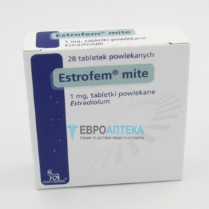 Эстрофем майт 1 мг, 28 таблеток. Фото 1