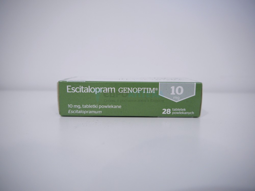 Эсциталопрам 10 мг, №28 - таблетки 7024