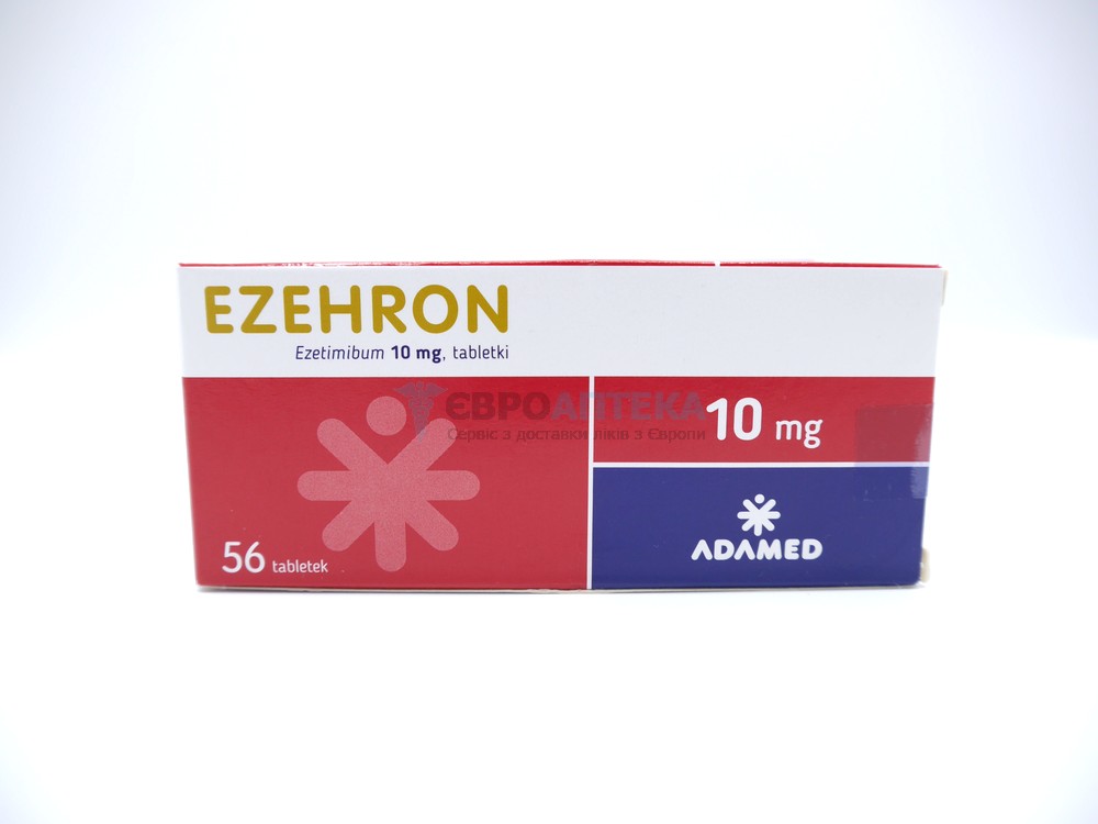 Эзехрон 10 мг, №56 - таблетки