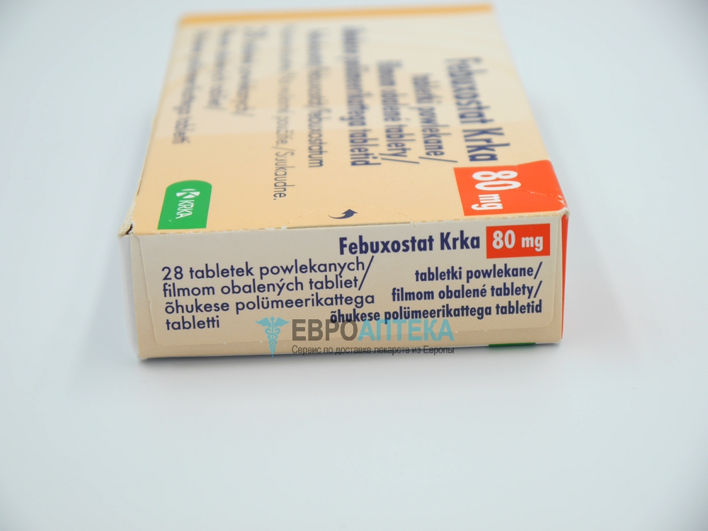 Купить Фебуксостат 80 мг, №28 - таблетки - ЕвроАптека - сервис по .