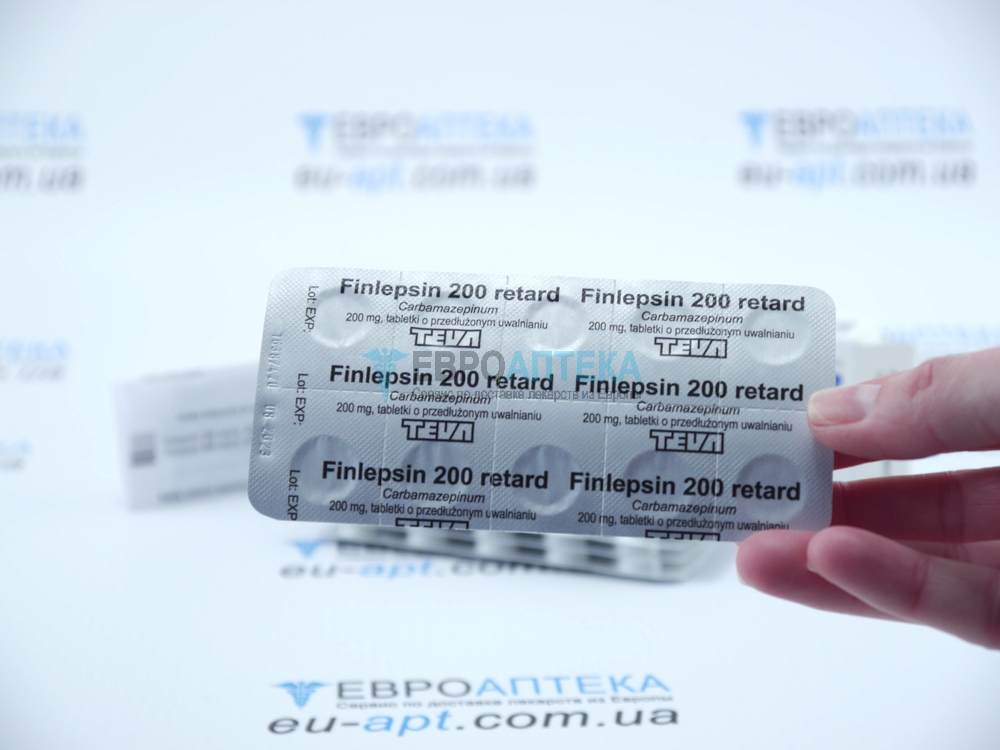 Купить Финлепсин Ретард 200 мг, №50 - таблетки | ЕвроАптека - сервис по .
