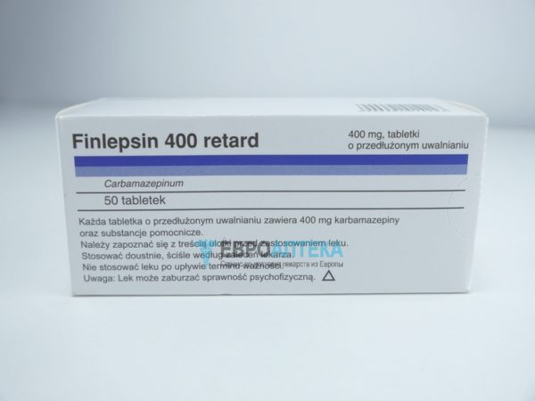 Финлепсин Ретард 400 мг, 50 таблеток. Фото 1