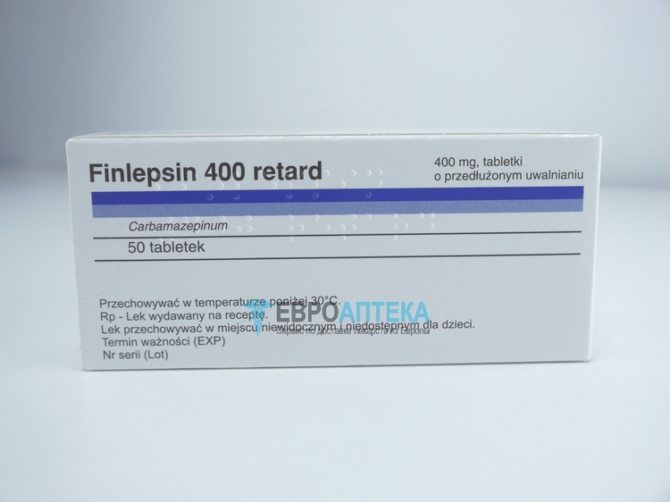 Купить Финлепсин Ретард 400 мг, №50 - таблетки - ЕвроАптека - сервис по .