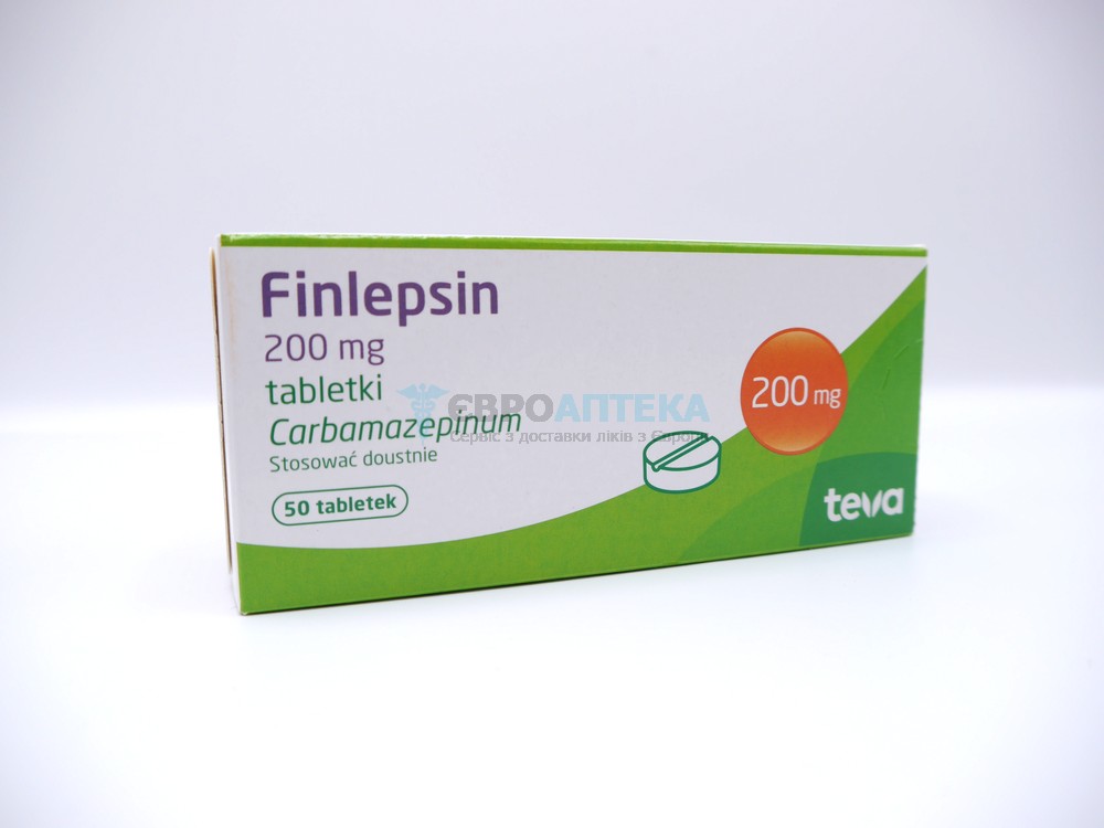 Финлепсин 200 мг, №50 - таблетки 5308