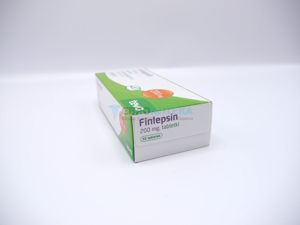 Финлепсин 200 мг, №50 - таблетки 5307