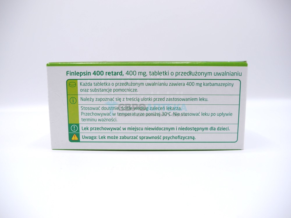 Финлепсин Ретард 400 мг, №50 - таблетки 5319
