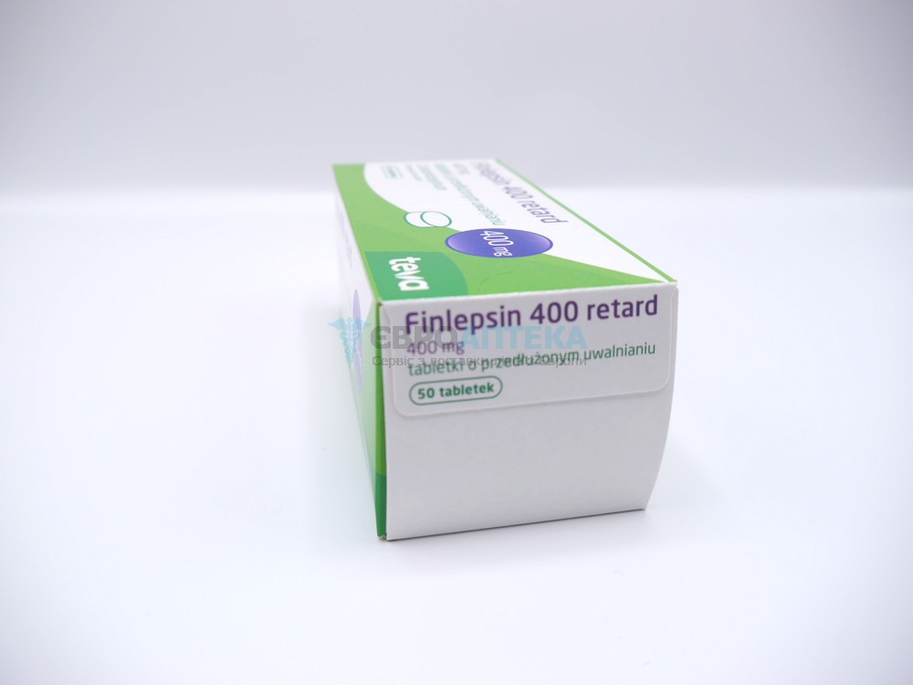 Финлепсин Ретард 400 мг, №50 - таблетки 5315