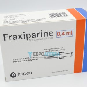 Фраксипарин 3800 МЕ, 0,4 мл. Фото 1