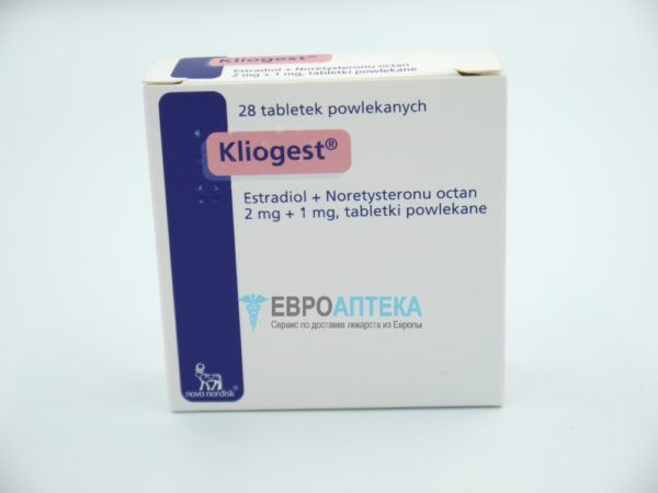 Купить Клиогест 2 мг + 1 мг, №28 - таблетки | ЕвроАптека - сервис по .