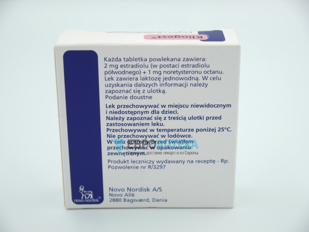 Купить Клиогест 2 мг + 1 мг, №28 - таблетки - ЕвроАптека - сервис по .
