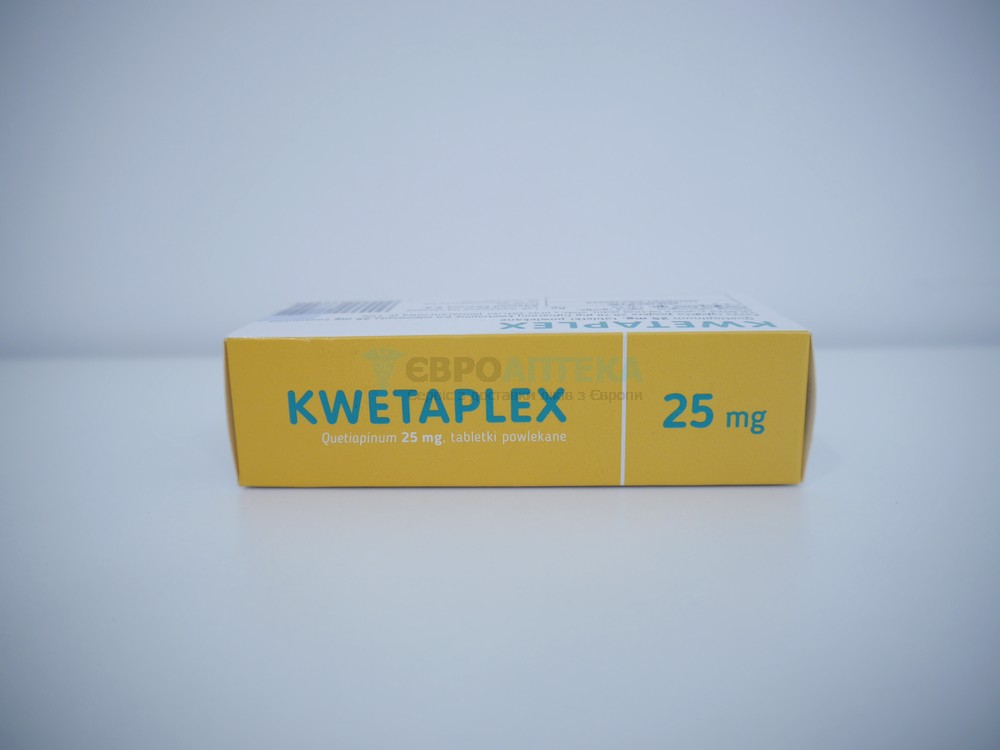 Кветаплекс (аналог Кветіапін) 25 мг, №30 - таблетки 6602