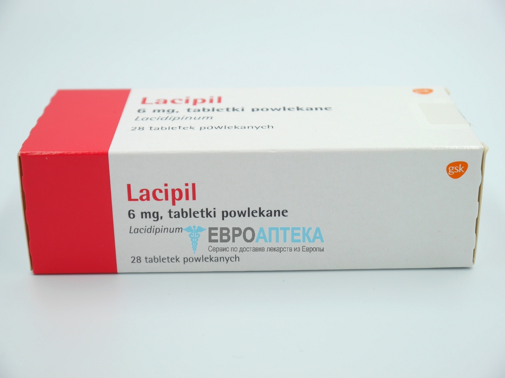 Купить Лаципил 6 мг, №28 - таблетки - ЕвроАптека - сервис по доставке .