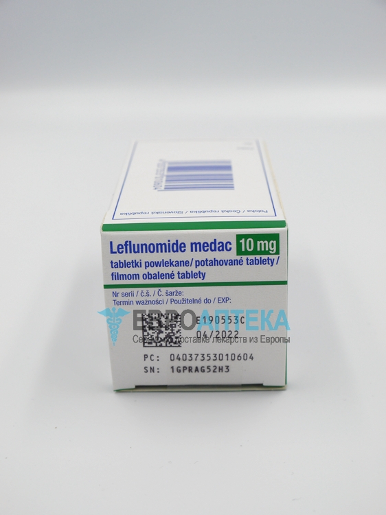 Купить Лефлуномид 10 мг, №30 - таблетки - ЕвроАптека - сервис по .