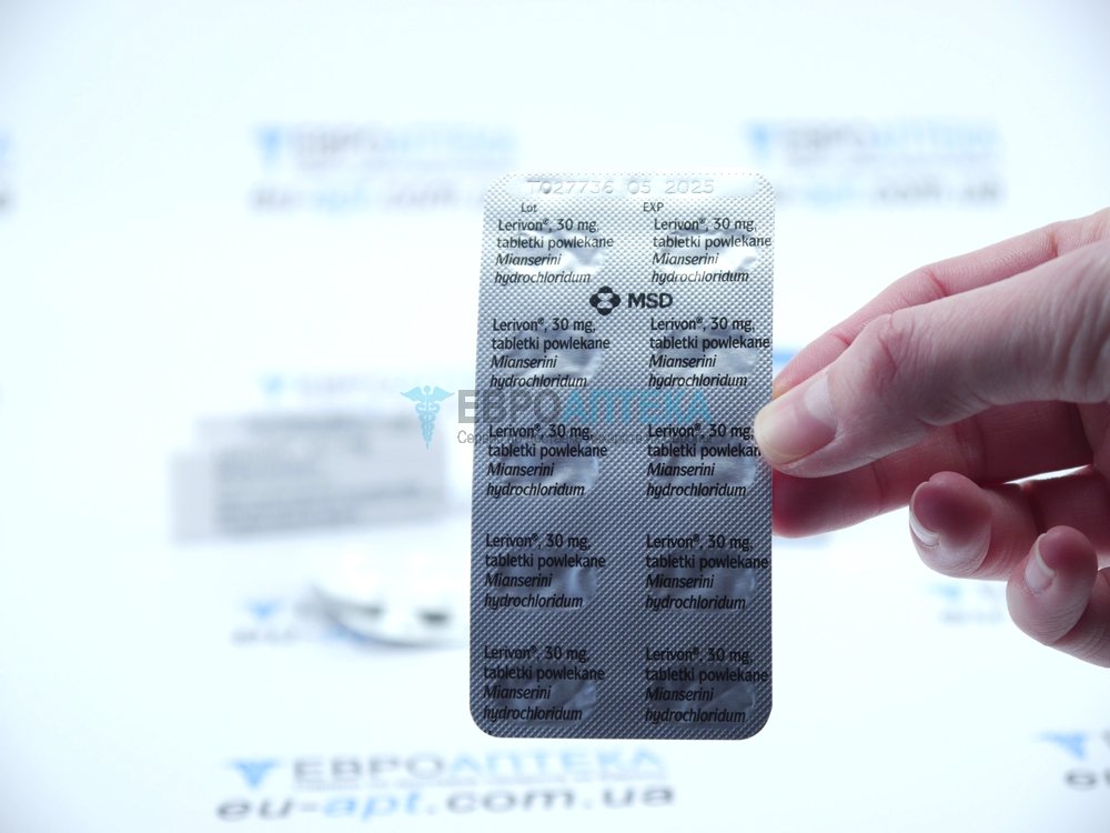 Купить Леривон 30 мг, №30 - таблетки - ЕвроАптека - сервис по доставке .