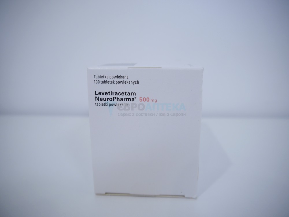 Леветирацетам Аккорд 500 мг, 100 таб. Фото 1 6687