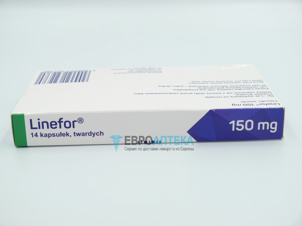 Купить Прегабалин Линефор 150 мг, №14 (блистер) - капсулы - ЕвроАптека .