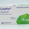 Прегабалин Линефор 75 мг, №14 - капсулы. Фото 1 2044