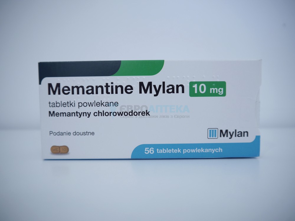 Мемантин Аккорд 10 мг, №56 - таблетки. Фото 1 6594