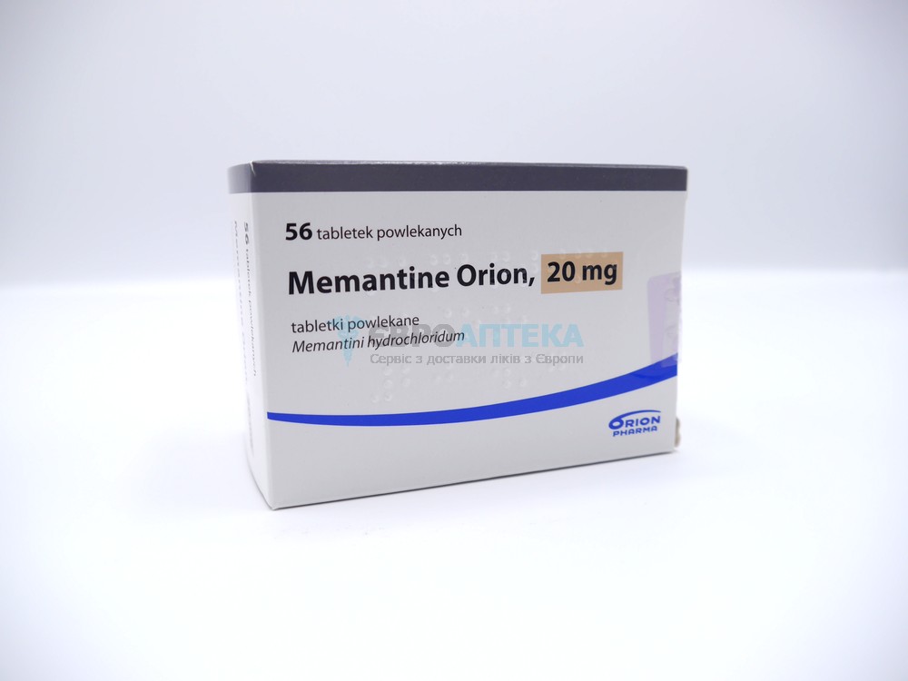Мемантин Оріон 20 мг, №56 - таблетки 5360