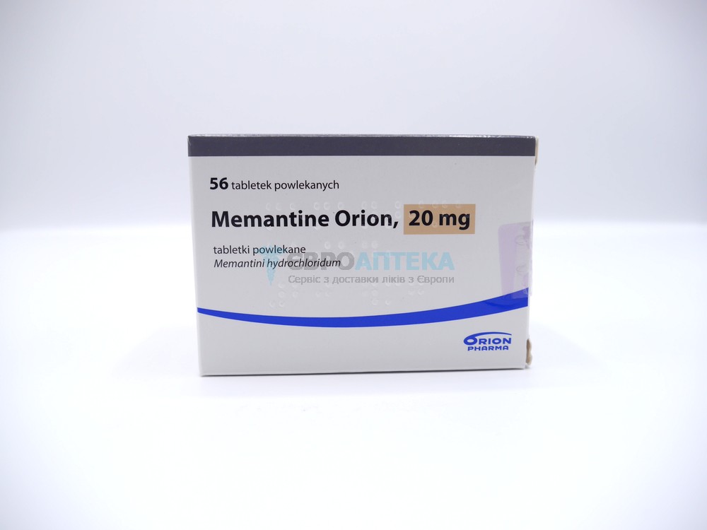Мемантин Орион 20 мг, №56 - таблетки