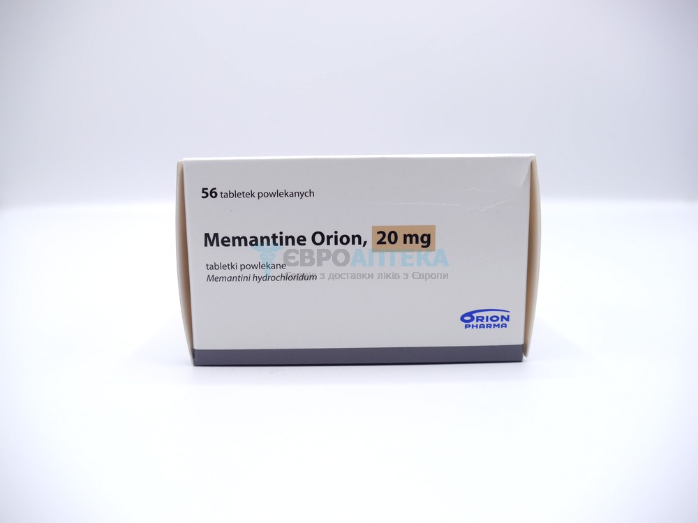 Мемантин Оріон 20 мг, №56 - таблетки 5355