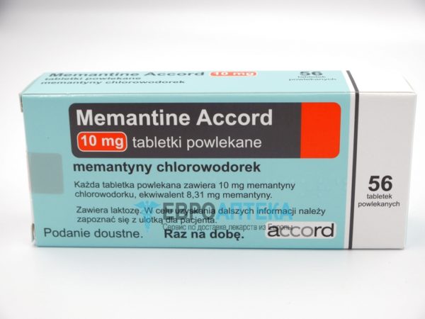 Мемантин Аккорд 10 мг, №56 - таблетки. Фото 1