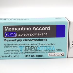 Мемантин Аккорд 20 мг, №28 - таблетки. Фото 1
