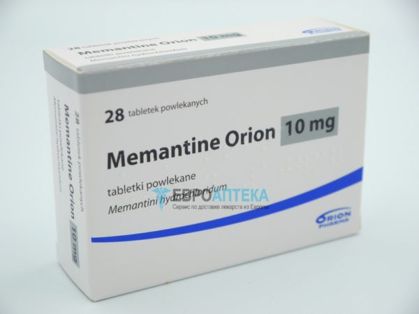 Мемантин Орион 10 мг, №28 - таблетки. Фото 1