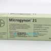 Микрогинон 0.03 мг + 0.15 мг, №63 - таблетки 1458